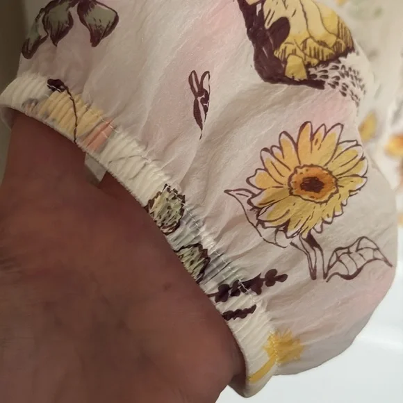 Disney Epcot Flower & Garden Festival Buzz the Bee Packable Hooded Spirit Jersey - Picture 7 of 11